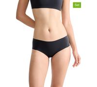 Sloggi 2er-Set: Pantys "Zero Feel 2.0" in Schwarz - Größe XL | Damen Unterteile