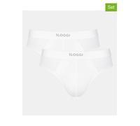 Sloggi 2er-Set: Slips ''Ever Ease'' in Weiß - Größe XL | Herren Waesche