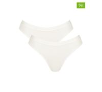 Sloggi Slip GO Casual High Leg – 2er-Pack Weiß L