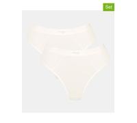Sloggi 2er-Set: Strings in Weiß - Größe XL | Damen Unterteile