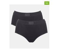 sloggi - Maxi - Schwarz 42 - sloggi Double Comfort - Unterwäsche für Frauen