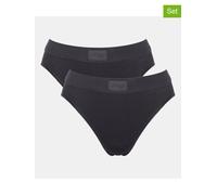 Sloggi Double Comfort T Tai 2P Black