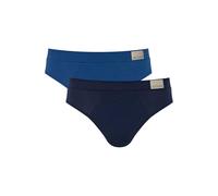 Sloggi Herren GO Natural Brief C2P, Blue - Dark Combination, XXL