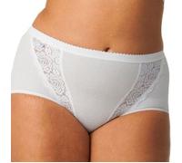 Sloggi 2P Chic Maxi Briefs Weiß Baumwolle 50 Damen