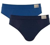 Sloggi 2P For Men GO Natural Brief Blau Baumwolle Large Herren