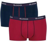 Sloggi 2P For Men Start Hip Blau/Rot Baumwolle Small Herren