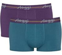 Sloggi 2P For Men Start Hip Lila/Türkis Baumwolle X-Large Herren