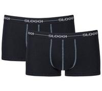 Sloggi 2P For Men Start Hip Schwarz Baumwolle Medium Herren