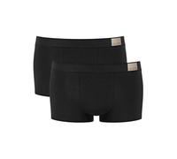 Sloggi Herren Hipster, 2er Pack - GO Natural Hipster C2P, Boxershorts, Cotton Stretch Schwarz L