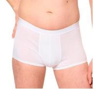 Hipster SLOGGI "Men 24/7", Jungen, Gr. 6, weiß, Single Jersey, Obermaterial: 96% Baumwolle, 4% Elasthan, clean, unifarben, eng, Unterhosen, weich, atmungsaktiv, Baumwollmix, Softbund, blickdicht, elas