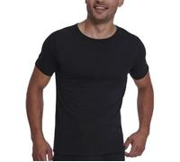 Sloggi Herren T-Shirt, 2er Pack - GO ABC 2.0 O-Neck 2P, Rundhals, Unterhemd Schwarz XL