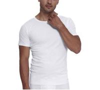 Sloggi 2P Men ABC O Neck T Shirt Weiß Baumwolle Medium Herren