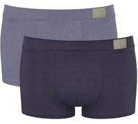 Sloggi 2P Men Go Natural Hipster Grau/Blau Baumwolle Large Herren