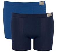 Sloggi 2P Men GO Natural Short Blau Baumwolle Small Herren