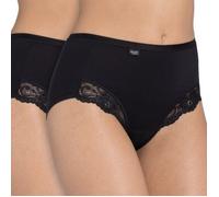 Sloggi 2P Romance Maxi Schwarz 38 Damen