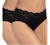 Sloggi 2P Romance Midi Schwarz 40 Damen