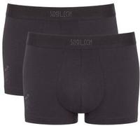 Sloggi 2P SLG Base Trunk Dunkelgrau Baumwolle X-Large Herren