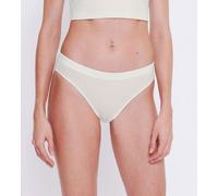 Sloggi 2x GO CASUAL Slip mit hohem Beinausschnitt Bio-Baumwolle Weiss XS