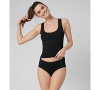 Sloggi 2x GO Midi Slip Bio-Baumwolle Schwarz XS