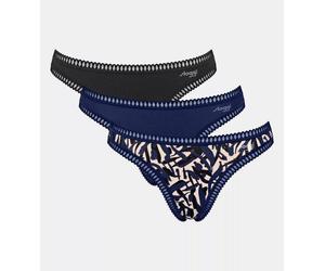 Sloggi 3er Pack GO Crush String Bio-Baumwolle Blue - Dark Combination M