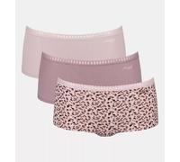 Sloggi 3er Pack Shorts GO Crush Bio-Baumwolle Multiple Colors M