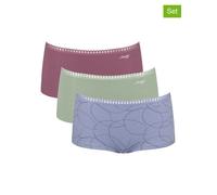 Sloggi 3er-Set: Pantys "Go Crush" in Hellblau - Größe XL | Damen Unterteile