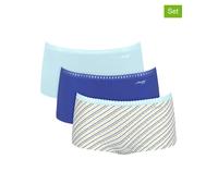 Sloggi 3er-Set: Pantys "Go Crush" in Hellblau - Größe XL | Damen Unterteile