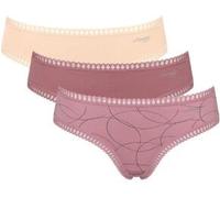 Sloggi 3P GO Crush Hipster Briefs Mixed Baumwolle XX-Large Damen