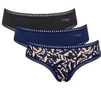 Sloggi Damen Sloggi GO Crush Hipster C3P, Blue - Dark Combination, XS