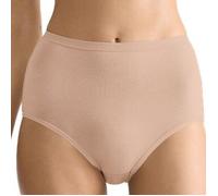 Slip SLOGGI "GO Daily Cotton Highwaist 3P", Damen, Gr. L, new beige, Single Jersey, Obermaterial: 95% Baumwolle, 5% Elasthan, Unterhosen, glanzeffekt Details (41027438-L) new beige