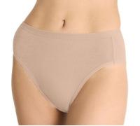 Slip SLOGGI "GO Daily Cotton Tai 3P", Damen, Gr. XL, new beige, Single Jersey, Obermaterial: 95% Baumwolle, 5% Elasthan, Unterhosen, glanzeffekt Details (87873238-XL) new beige