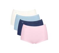Slip SLOGGI "Basic+ Maxi C4P", Damen, Gr. 42, multiple colours 19, Single Jersey, Obermaterial: 95% Baumwolle, 5% Elasthan, Unterhosen, perfekter Sitz (47981230-42) multiple colours 19