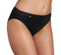 Sloggi 4er Pack Damen Tai Slip - Serie Basic+ 2P - 95/5 - Farbe Schwarz - Größe 38 - Passgenaue Damenslips