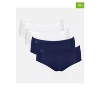 Sloggi 4er-Set: Pantys in Weiß - Größe 40 | Damen Unterteile