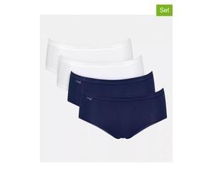 Sloggi 4er-Set: Pantys in Weiß - Größe 48 | Damen Unterteile