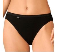 Tai-Slip SLOGGI "Basic+ Tai 4P" Gr. 40, 4 St., schwarz (black) Damen Unterhosen Sloggi perfekt Passform, elastisches Baumwollgewebe (38723015-40)