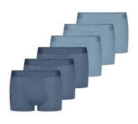 Sloggi 6er Pack Herren Hipster Shorts SLG Base Soft - Atmungsaktive Piqué-Struktur, Feuchtigkeitsregulierend, Weiches Modal-Material, Bewegungsfreiheit, Dezenter Logo-Print - Bequeme Unterwäsche