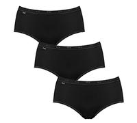 Sloggi Basic+ Midi 3er Pack black 36
