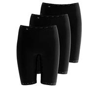 Sloggi - Basic+ - Long Slip - 3er Pack (48 Schwarz)