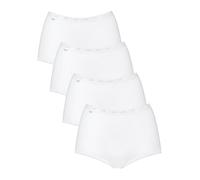 sloggi Maxislip 4er-Pack - Damen - 4x weiß in Größe 40