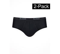 Sloggi Herren Unterhose men Basic Midi - 2er-Pack - Schwarz