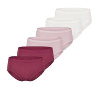 Sloggi - Basic+ - Midi Slip - 6er Pack (44 Rose/lila)
