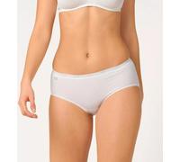Sloggi Damen Midi-Slip Basic+ Weiß Größe 36