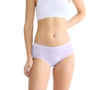 Midislip SLOGGI "Basic+", Damen, Gr. 46, blau (multiple colours 20), Single Jersey, Obermaterial: 95% Baumwolle, 5% Elasthan, figurbetont, Unterhosen, Baumwollmix, elastisch, weiche Nähte, bequem, fem