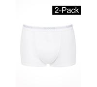 Sloggi Boxershorts men Basic Short Baumwolle 2er Pack Größe 6 Weiß