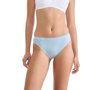 Tai-Slip SLOGGI "Basic+ Tai C3P", Damen, Gr. 44, medium grau melange, Single Jersey, Obermaterial: 95% Baumwolle, 5% Elasthan, unifarben, körpernah, Unterhosen, perfekter Sitz (37616907-44) medium gra