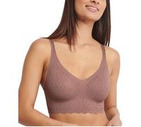 Sloggi Damen Sloggi Zero Feel Bliss Bralette, Cacao, L