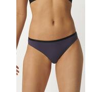 sloggi shore Damen Tropical Gar Mini Bikini-Unterteile, Ink Gray, S