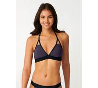 sloggi shore Damen Tropical Gar Triangle Bikini Oberteil, Ink Gray, M