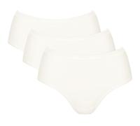 Sloggi Bio Single-Jersey Damen-Hüftslip Go Daily Cotton im 3er-Pack M wollweiß